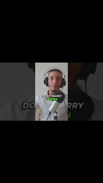 Ben Byno on " Don't Marry Momen" #shorts #motivation #tiktok #girl #inspiration #quotes #foryou