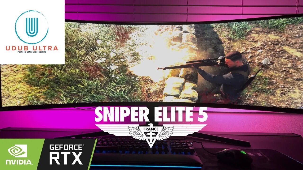 Sniper Elite 5 POV | PC Max Settings | 5120x1440 32:9 | RTX 3090 | Campaign Gameplay | Odyssey G9