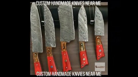 Custom Handmade Knives Near me #shorts #knives