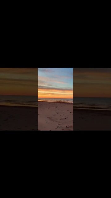 Sunset on Stanhope beach