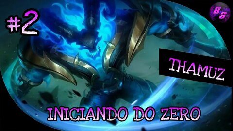 DA PRA SUBIR COM QLQ COISA NO ELO BAIXO • THAMUZ GAMEPLAY • INICIANDO DO ZERO #2 | Mobile Legends