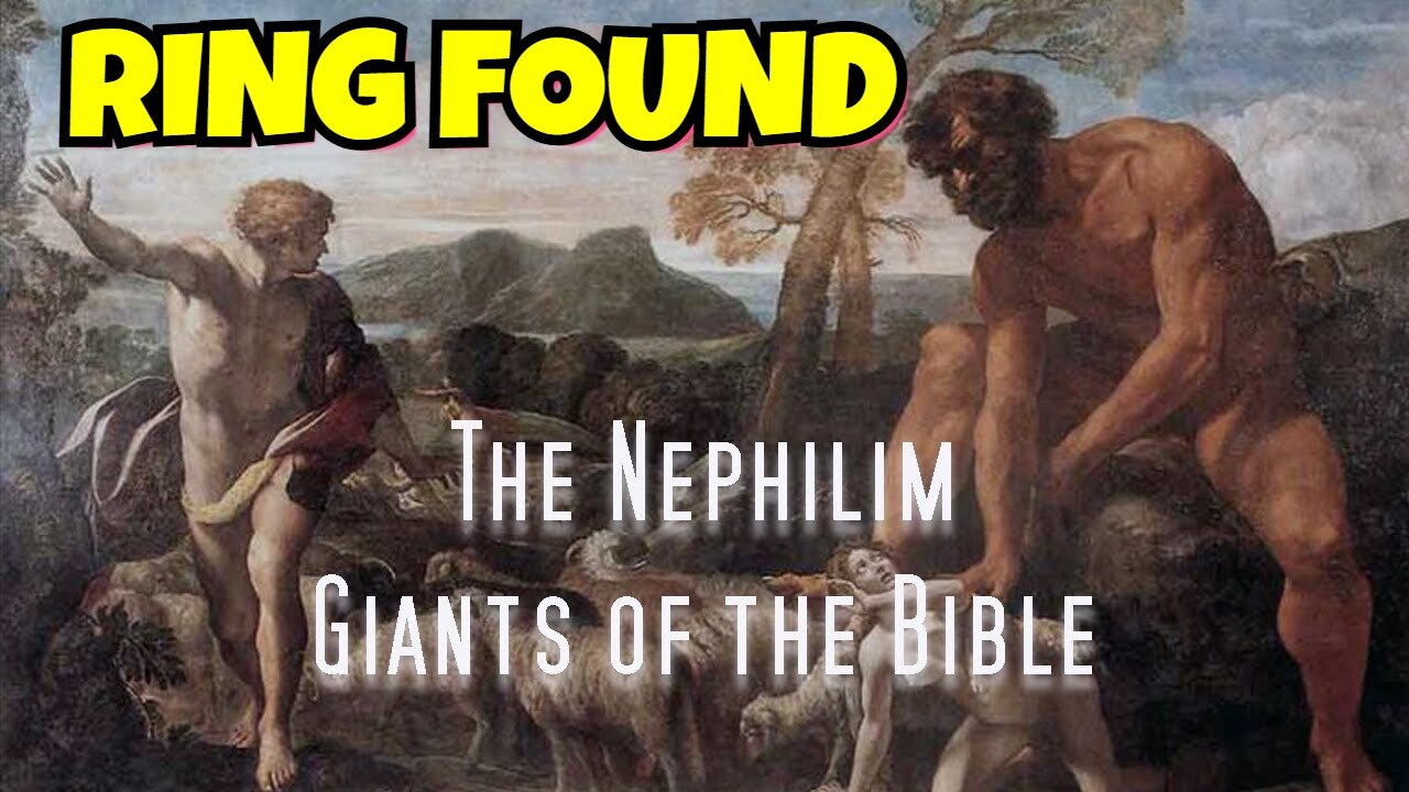 NEPHILIM GIANT RING FOUND AND IT'S THE SIZE OF A PERSON HEAD