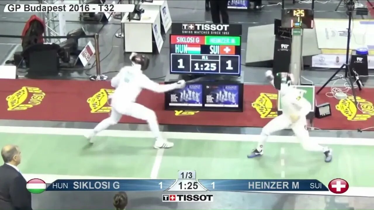 Epee Fencing - Strategies - Fail Fast and Adapt! | Siklosi G vs Heinzer M.