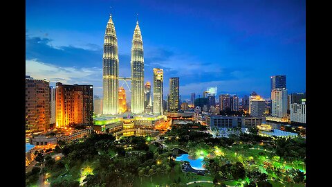 Kuala Lumpur, Malaysia - Drone Video