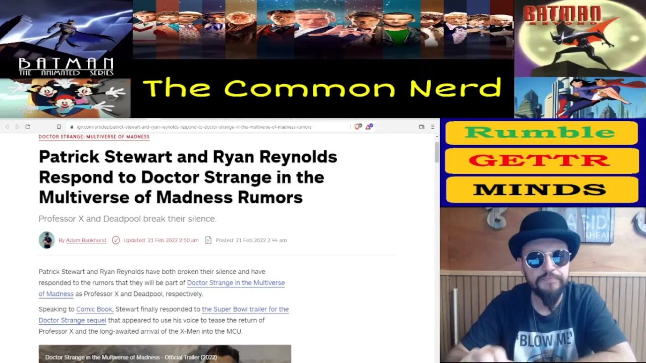 Are Ryan Reynolds and Patrick Steward Lying? Rumors Abound Doctor Strange