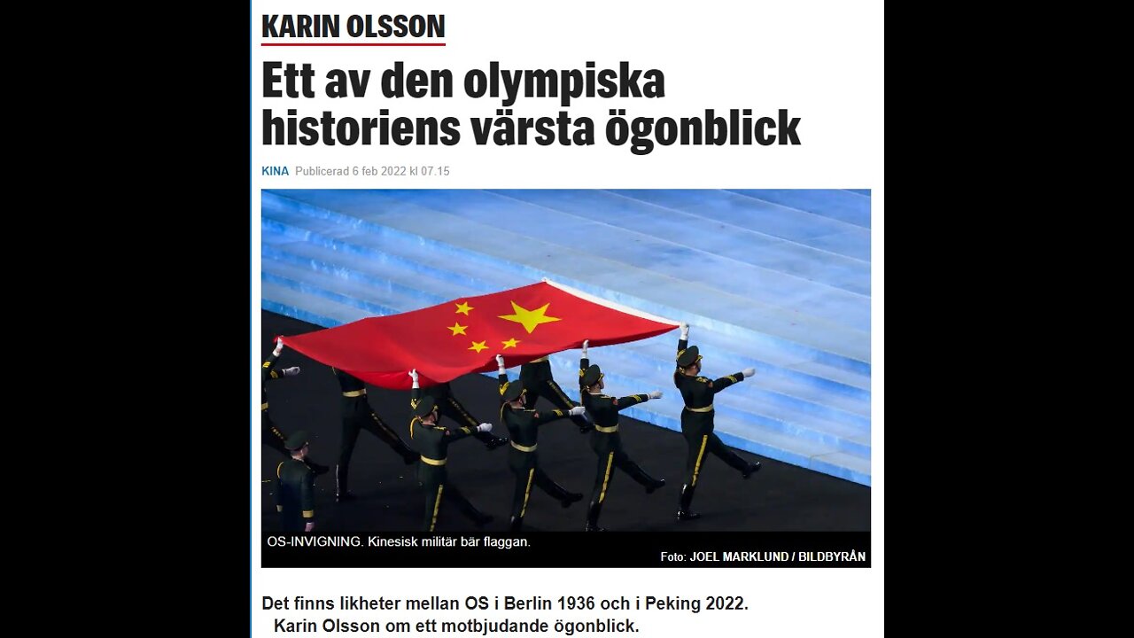 Presstopp! Karin Olsson: Historiens värsta ögonblick