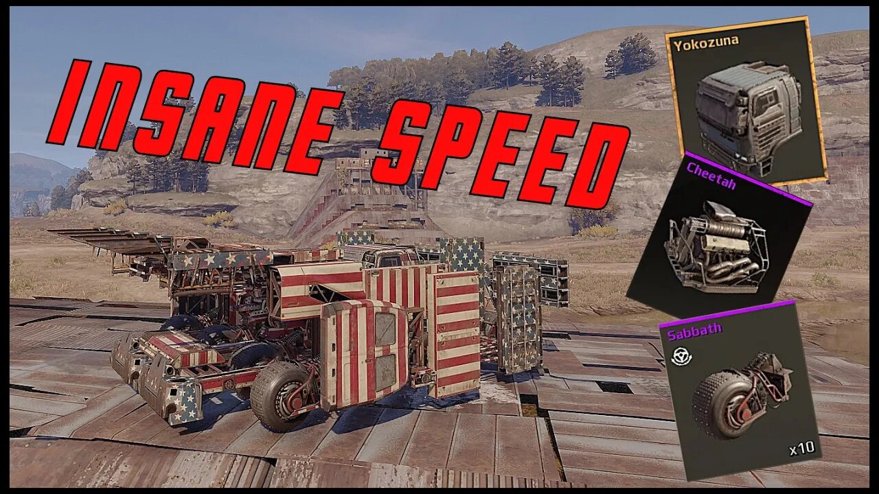 Sabbath wheels with Yokozuna cabin is INSANE | Crossout