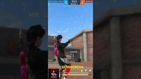 FREE FIRE | TESTANDO A SENSIBILIDADE DA DESERT EAGLE.