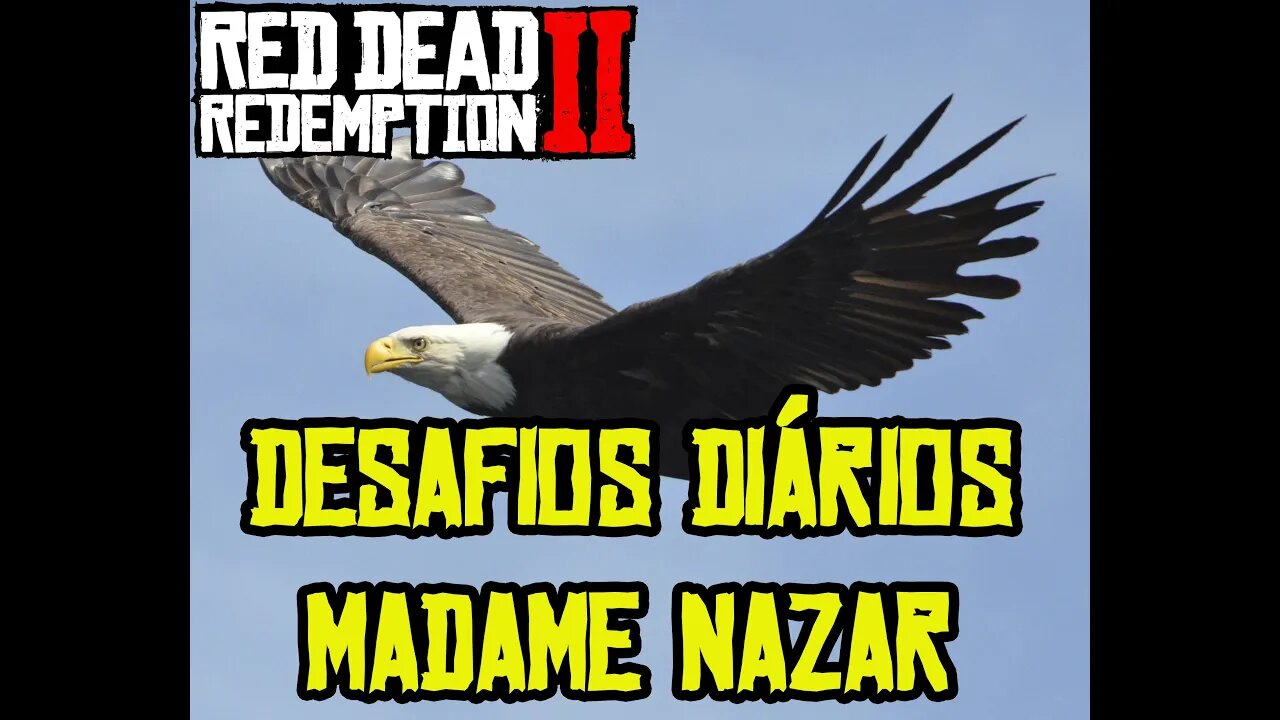 RED DEAD ONLINE DESAFIOS SEMANAL E DIÁRIO, MADAME NAZAR