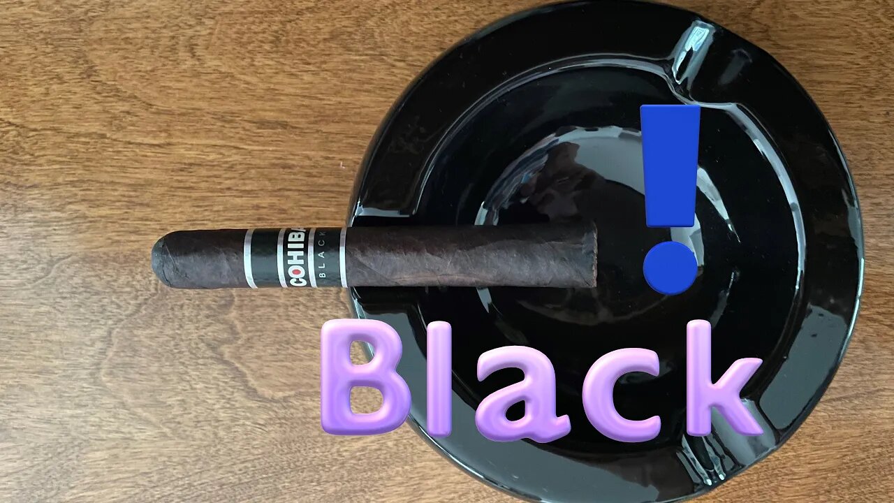 Talking haircuts with the Cohiba Black cigar