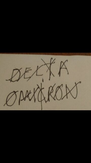 Delta and Omicron anagram