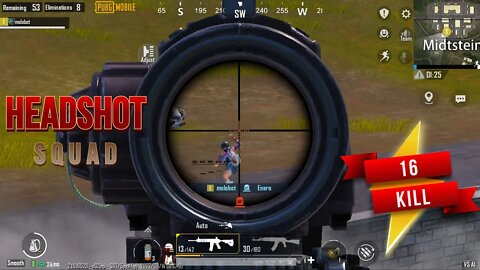 Headshot Squad | PUBG Gameplay | Noob GAMER |