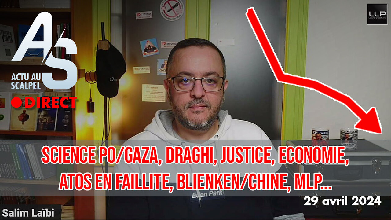 Direct du 29 avr. 2024 : SciencePo/Gaza, Draghi, Justice, Économie, Atos en Faillite, Blinken...