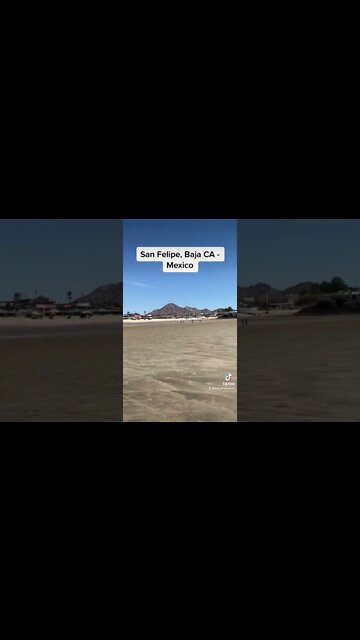 San Felipe, Baja California- Mexico (low tide/ marea baja)