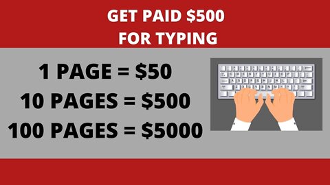 Make Money $5000 ($50 Per Page) by just Typing Names { Make Money Online}