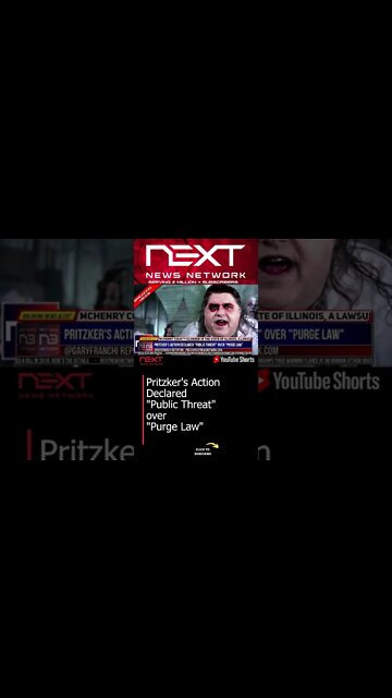 Pritzker's Action Declared ""Public Threat"" over ""Purge Law"" #shorts