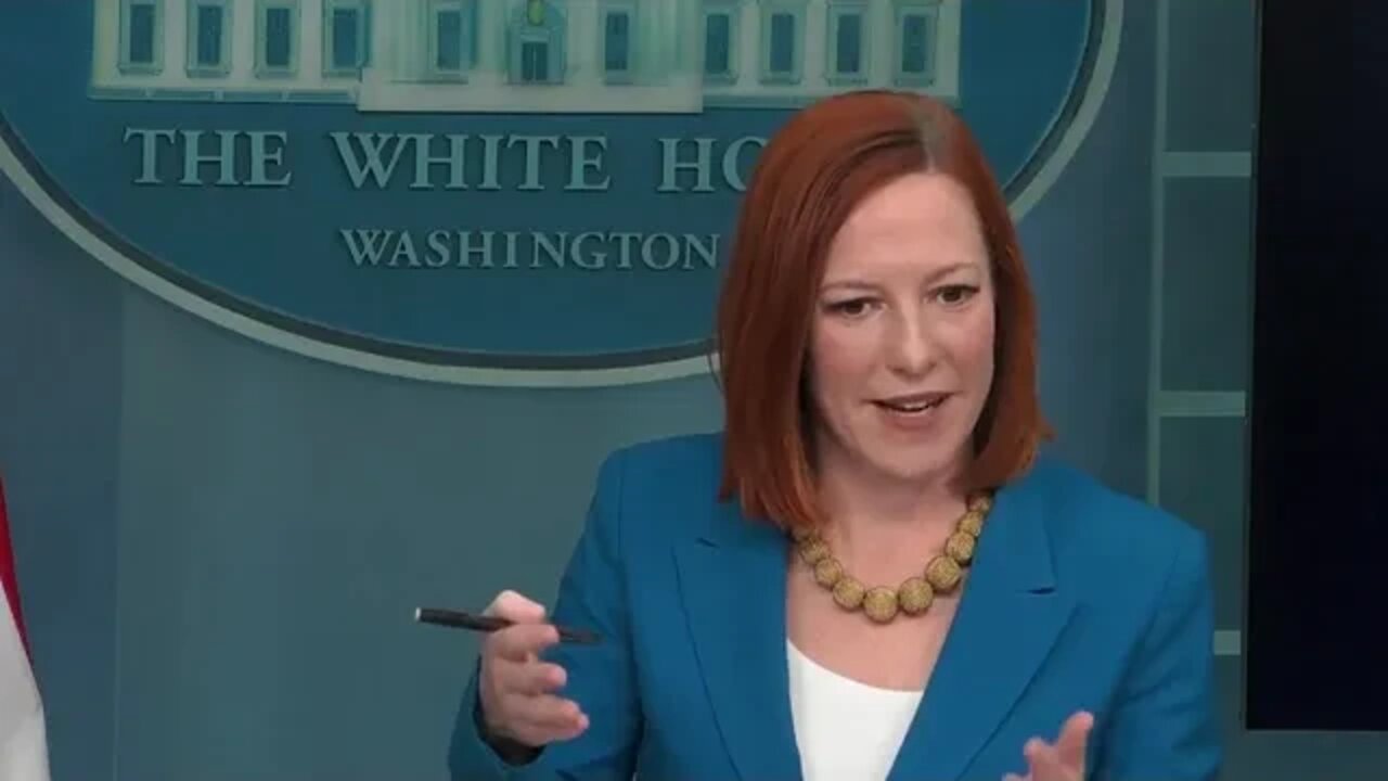 Psaki Says Updated Mask Guidance ‘Had Nothing to Do with The State of the Union’