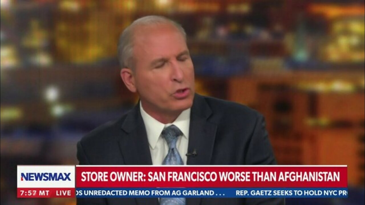 Store owner - San Francisco worse than Afghanistan