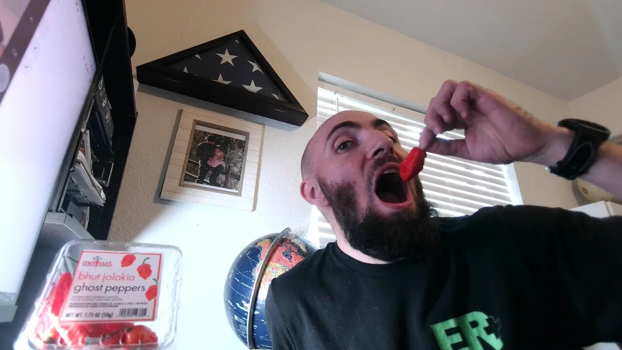 (Day 15 ) Eating 4 Ghost Peppers, Never 'The Last Dab XXX' Pain, Torture, Capsaicin!!