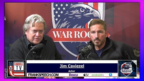 WARROOM BATTLEGROUND EP 317: SOUND OF FREEDOM: A SIT DOWN WITH JIM CAVIEZEL FULL