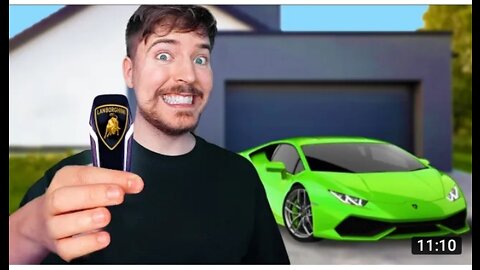 How I won the Lamborghini from mr beast