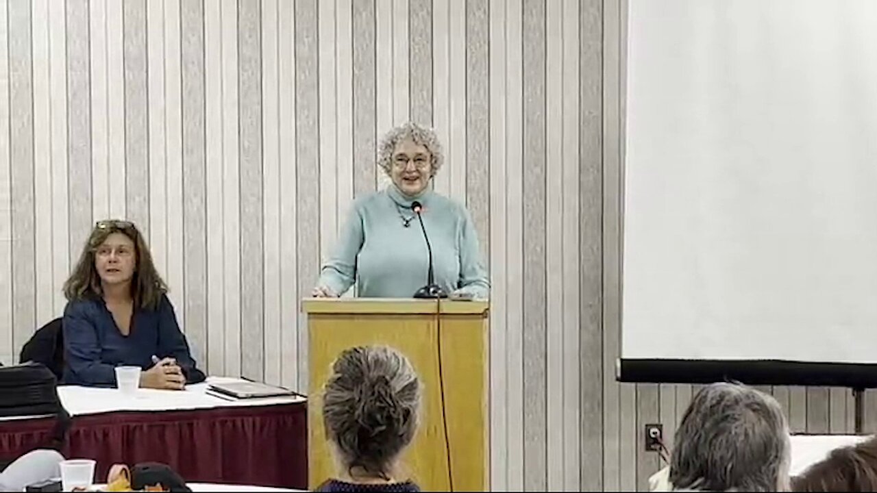 Dr. Meryl Nass Speaking at the Augusta, ME, Convention Center, 10-23-22