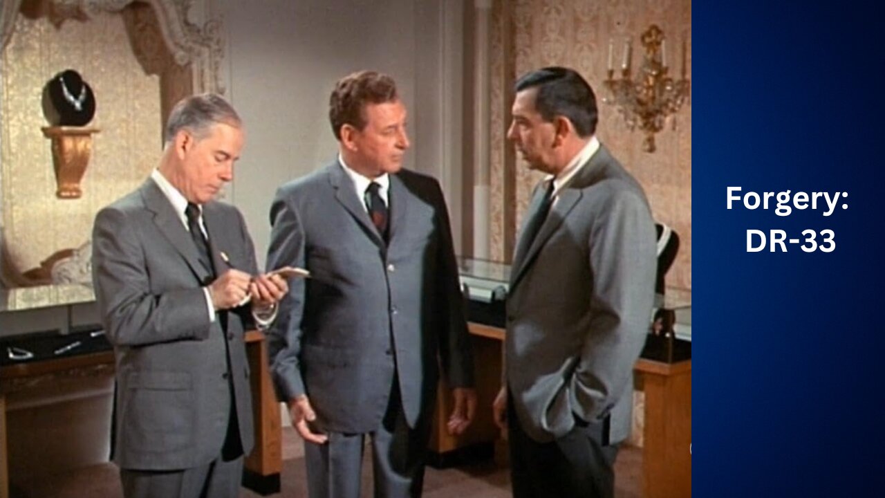 Public Domain: Dragnet S3.E. 23. Forgery: DR-33