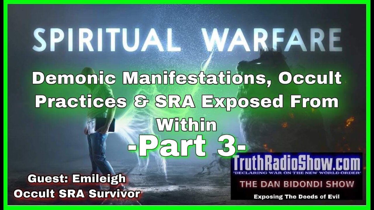 Demonic Manifestations, Occult Practices & SRA Exposed From Within - Spiritual Warfare Part 3