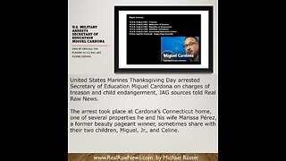 — U.S. MILITARY ARRESTS SECRETARY OF EDUCATION MIGUEL CARDONA FOR TREASON & CRIMES OF HUMANITY