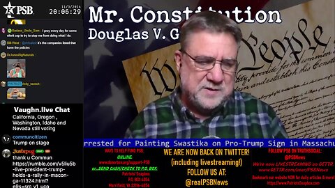 2024-11-03 20:00 EST - For The Republic: With Alan Meyers