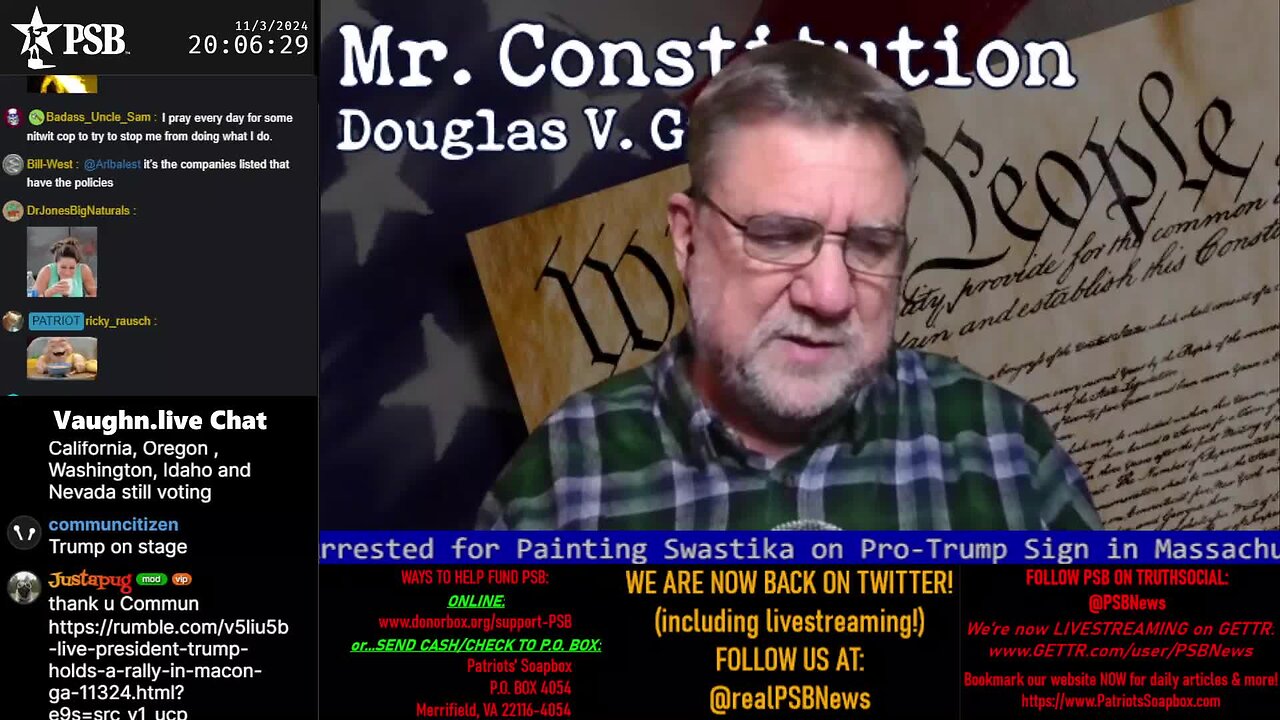 2024-11-03 20:00 EST - For The Republic: With Alan Meyers