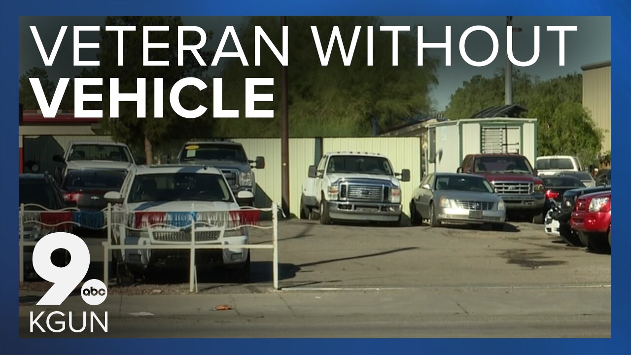 Tucson dealership leaves veteran paying for vehicle she never received