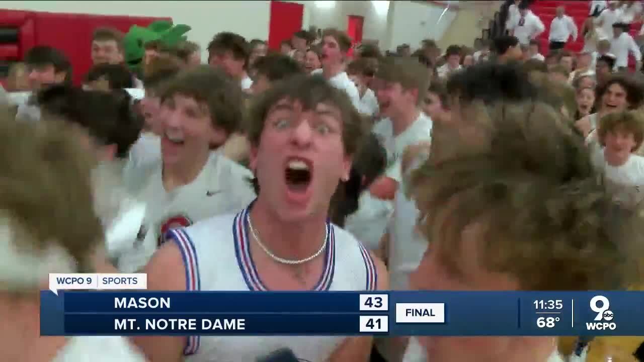 HIGHLIGHTS: Mason snaps MND's 98-game winning streak in regional finals