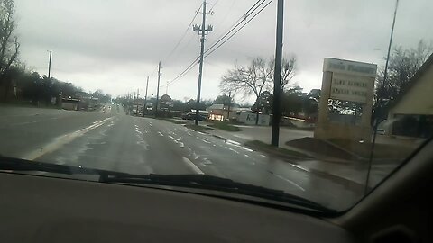 Driving Around Paris,Texas 3/8/24