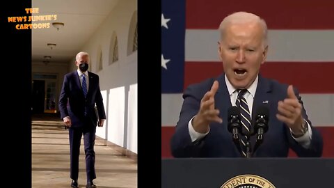 Inspired by official Biden's video: "A Few Moments From This Week at the White House."