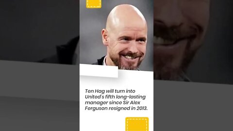 Erik ten Hag : Manchester United select Ajax coach as next manager #shorts