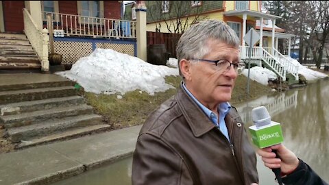 Entrevue Pierre Gilbert inondations