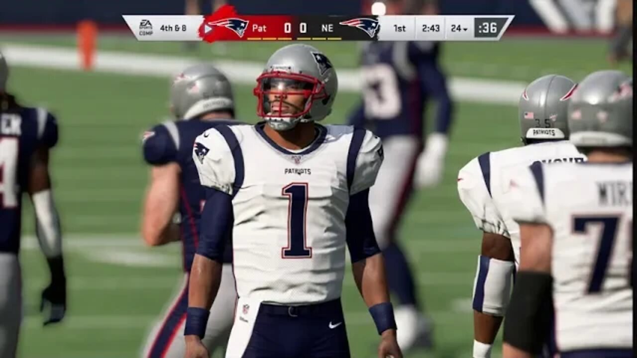 Madden NFL 20 Cam Newton Cinematic Short - Patriots