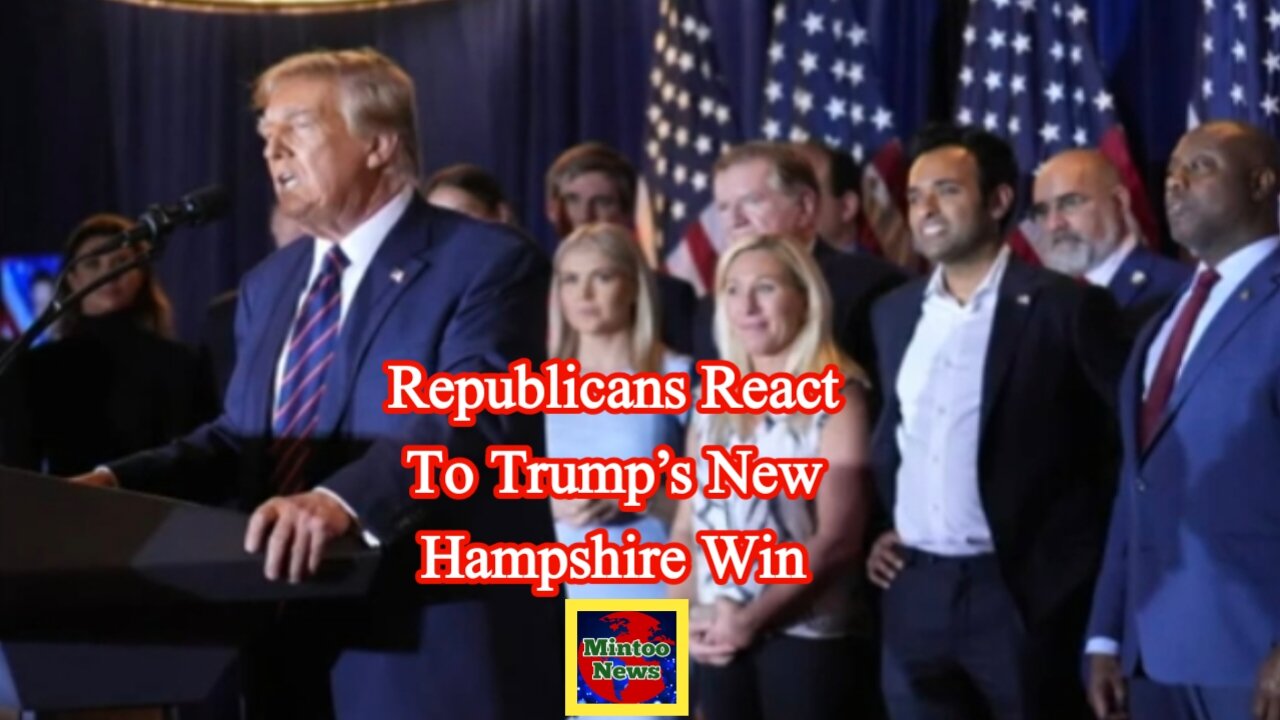 Republicans react to Trump’s New Hampshire win