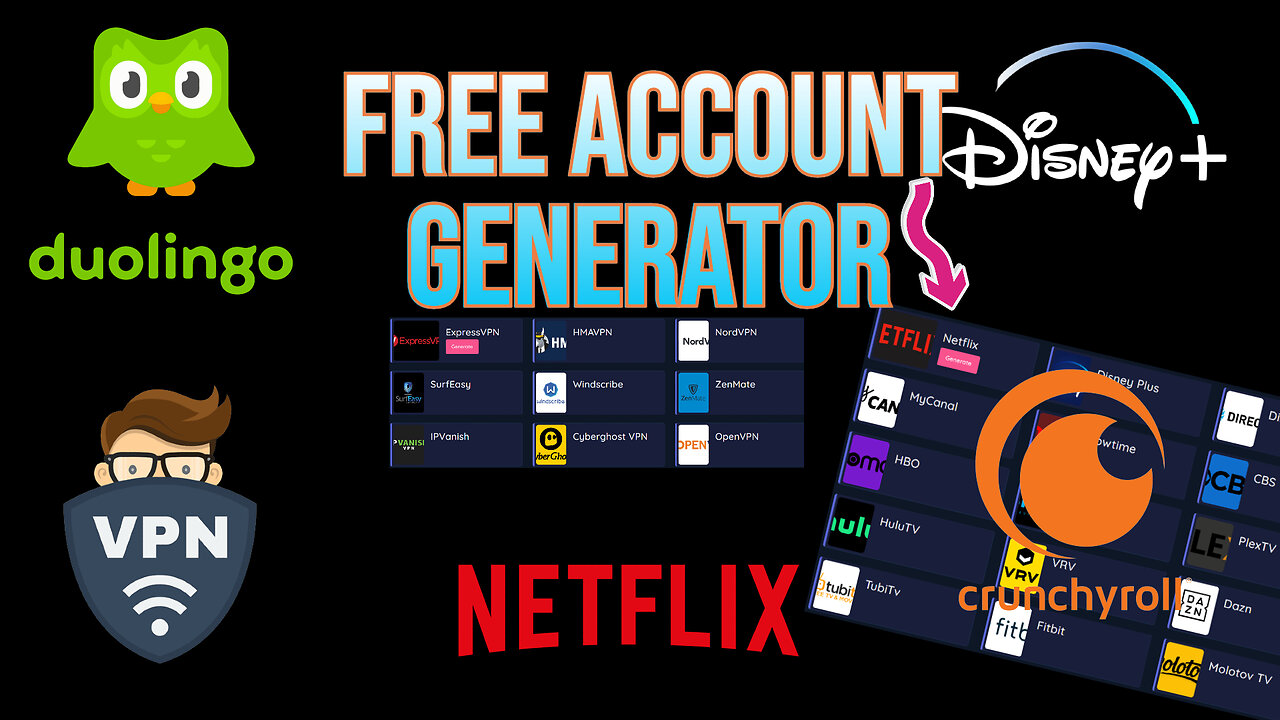 FREE ACCOUNT GENERATOR - BEST - 2023