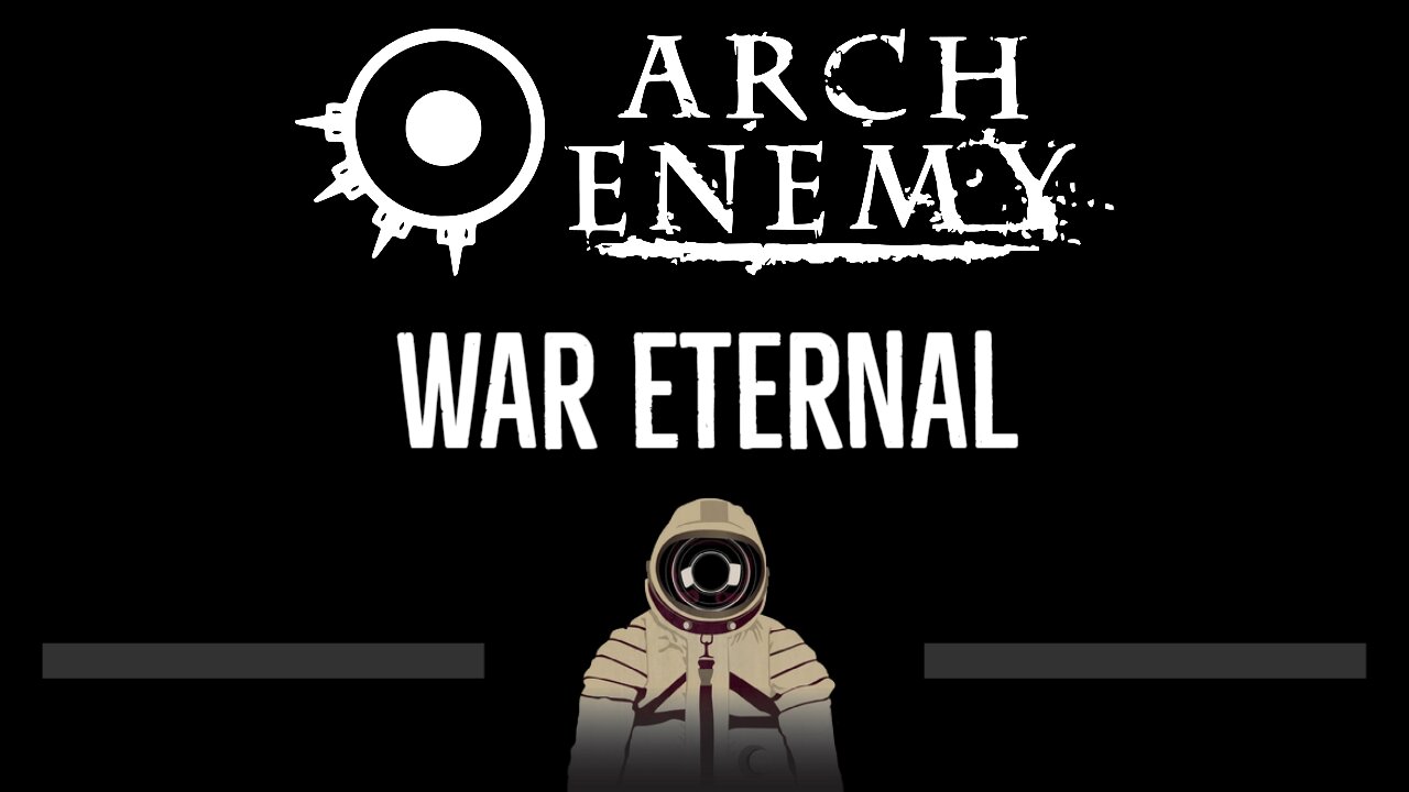 Arch Enemy • War Eternal (CC) 🎤 [Karaoke] [Instrumental Lyrics]