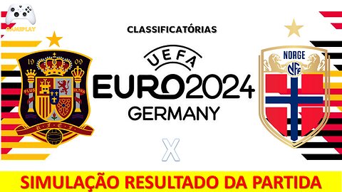 Espanha x Noruega - Classificatórias - EURO 2024 [GAMEPLAY - FIFA 23 - XBOX]