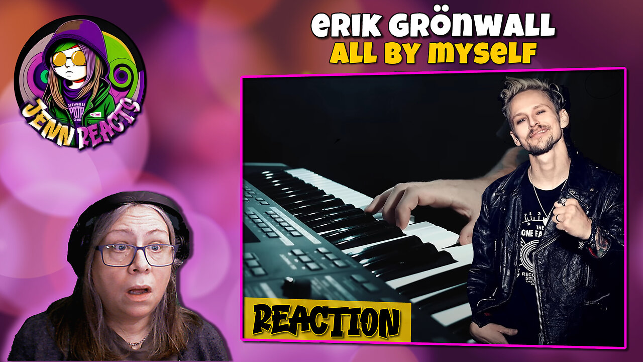 Erik Gronwall - All By Myself (Celine Dion Challenge Original Key) - Reaction