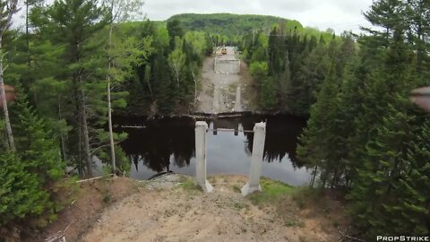 Ruisseau St Denis -- Bridge Out