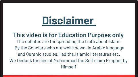 What's the duty of MUSLIMS towards all disbelievers