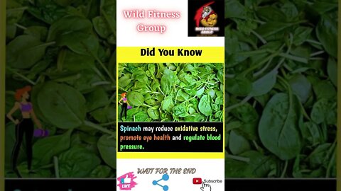 🔥Benefits of spinach🔥#shorts🔥#wildfitnessgroup🔥11 May 2022🔥