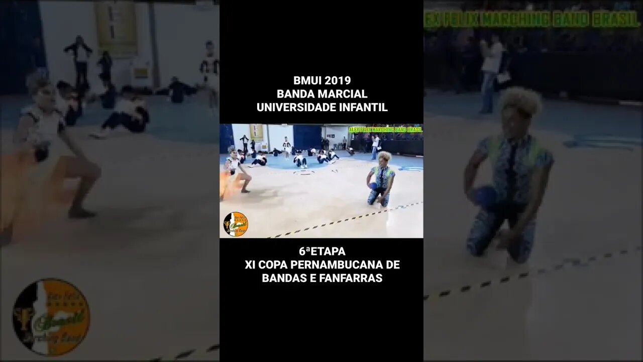 BMUI 2019 - BANDA MARCIAL UNIVERSIDADE INFANTIL - #Shorts