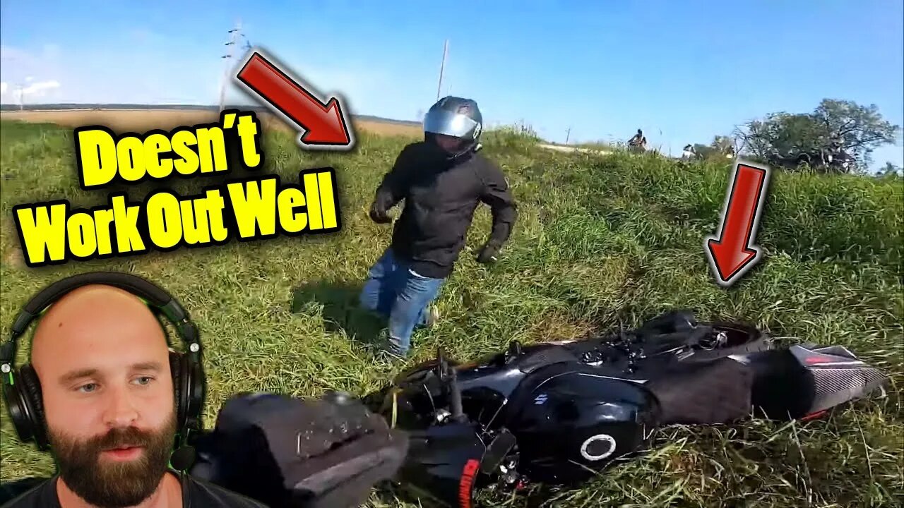 SUZUKI GSX-R1000 Destroyed Because of this Common Motorcycle Cornering Mistake