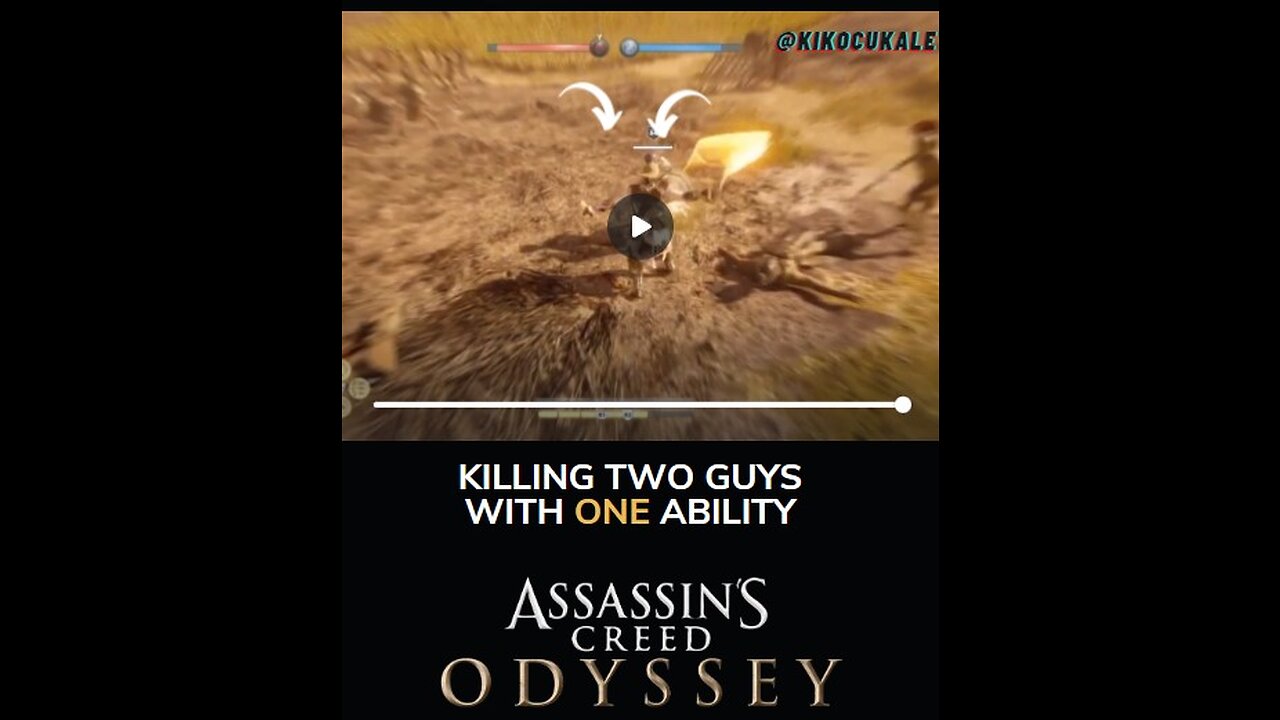 Killing Two NPC's With ONE Ability in Assassins Creed Odyssey