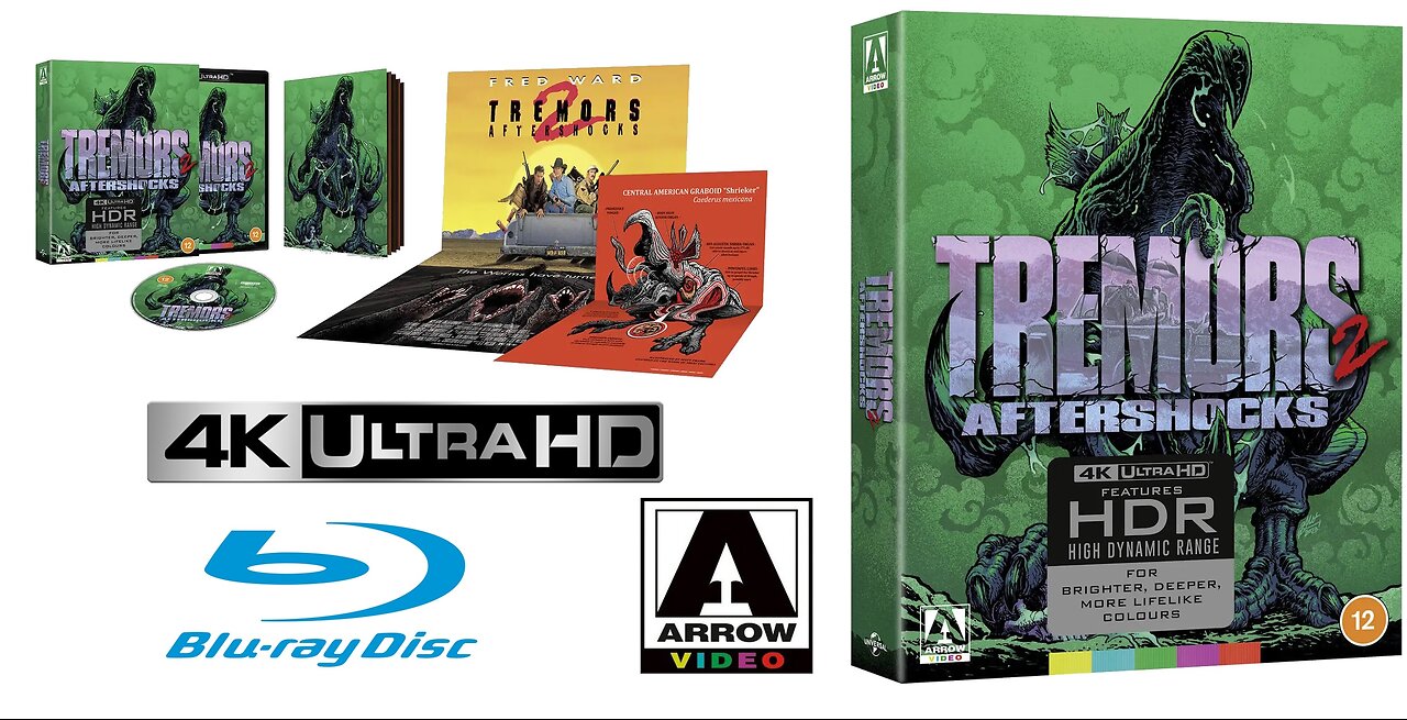 Tremors 2: Aftershocks [Arrow Video 4K Ultra HD & Blu ray Limited Editions]